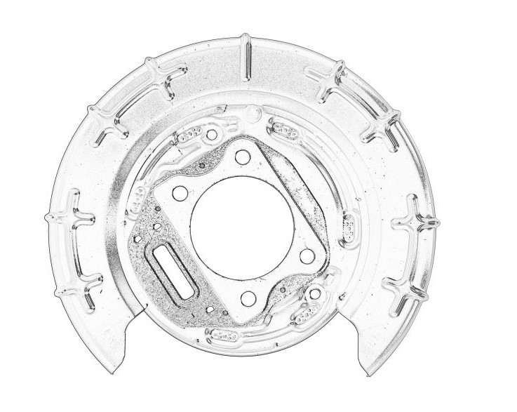 Osłona tarczy hamulcowej 582512S000 HYUNDAI